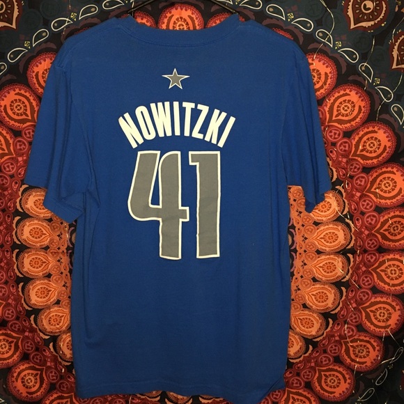 M Dallas Mavericks Tee #41 - Picture 3 of 3